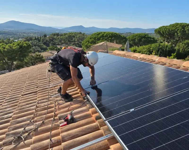 Installateur panneaux solaires Pélissanne — pose photovoltaïque sur toiture