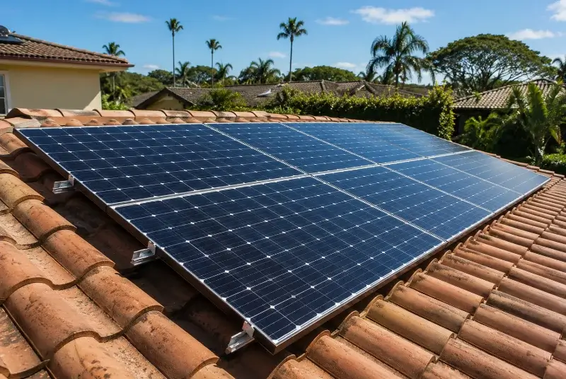 Installation de panneaux solaires à Pélissanne
